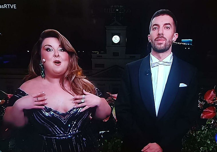 Campanadas 2025, Broncano y Lalachus David Broncano y Lalachús